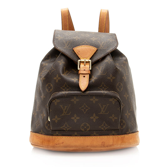 Louis Vuitton Vintage Monogram Canvas Montsouris MM Backpack (SHF-19980)