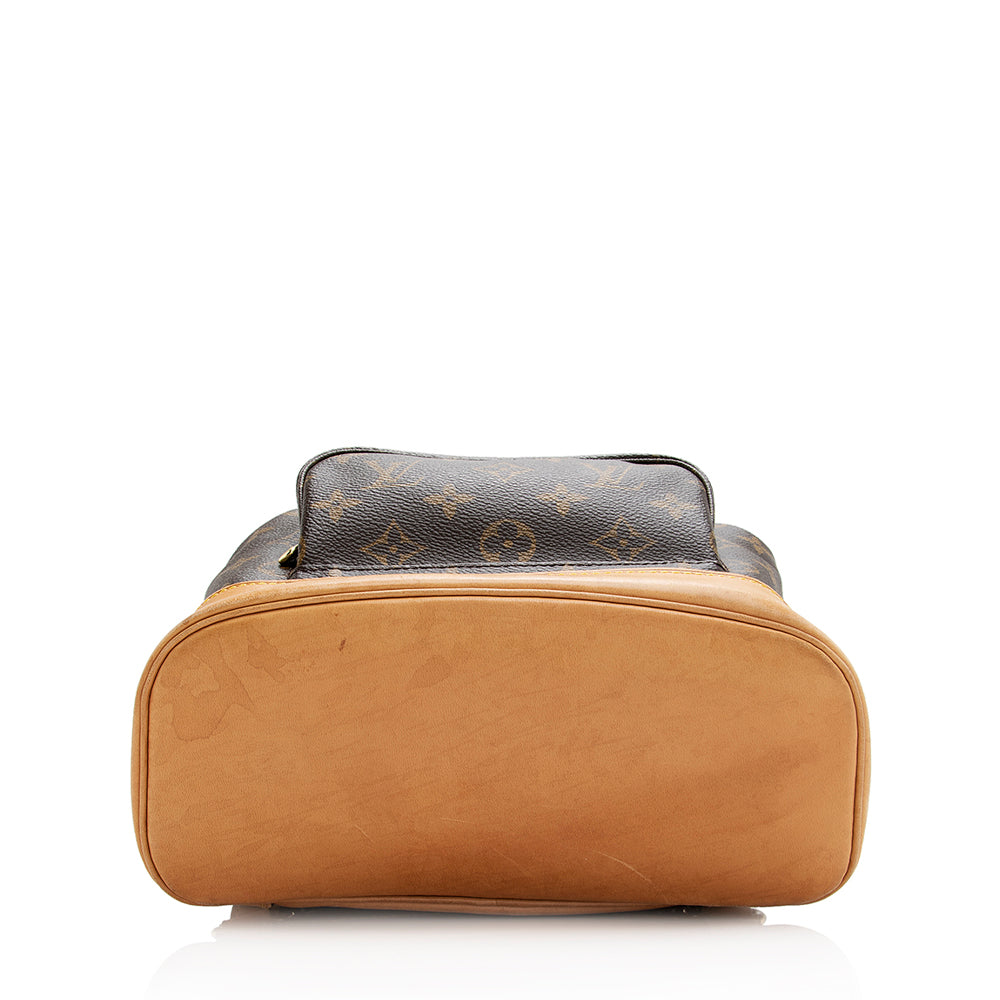 Louis Vuitton Vintage Monogram Canvas Montsouris MM Backpack (SHF-21304)