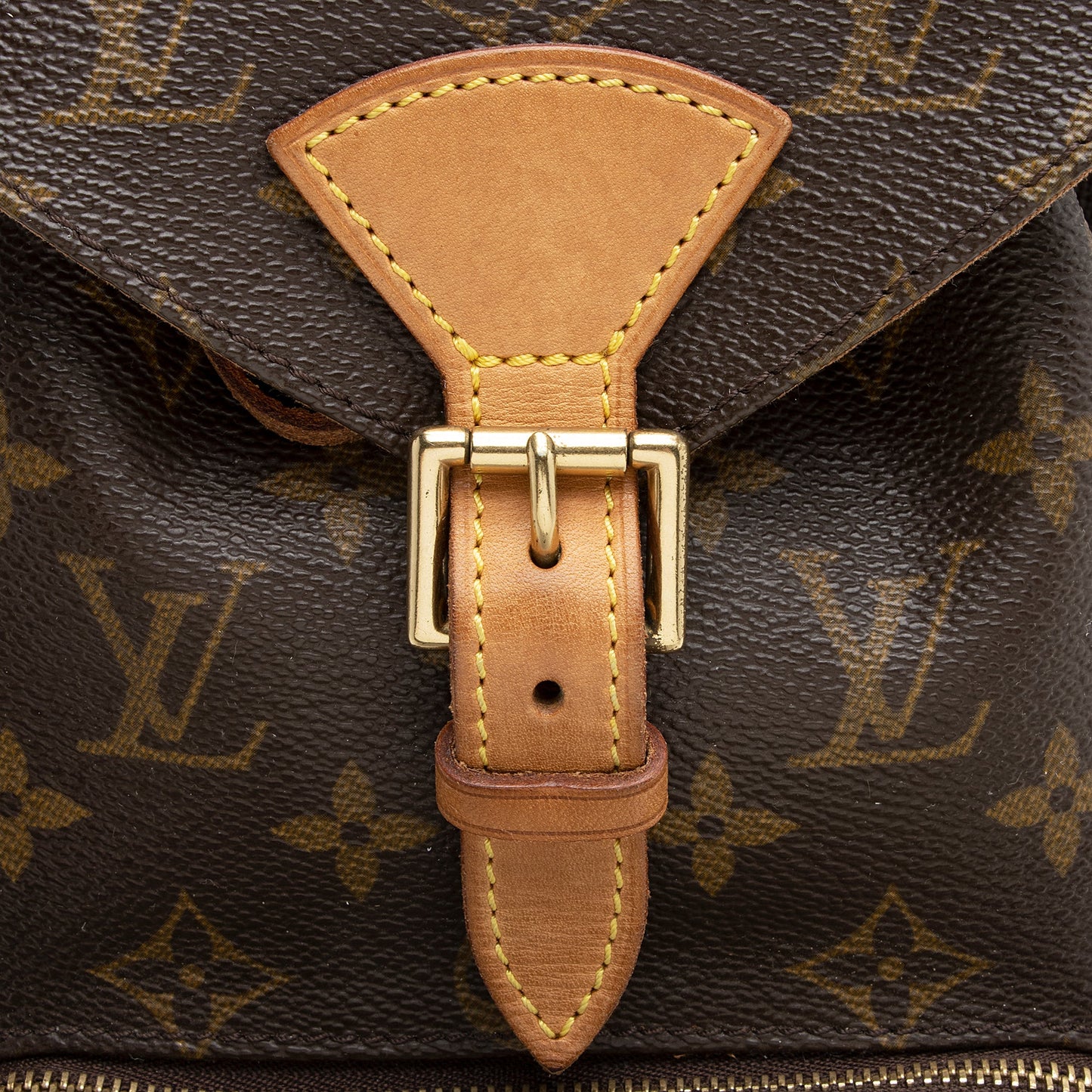 Louis Vuitton Vintage Monogram Canvas Montsouris MM Backpack (SHF-22354)