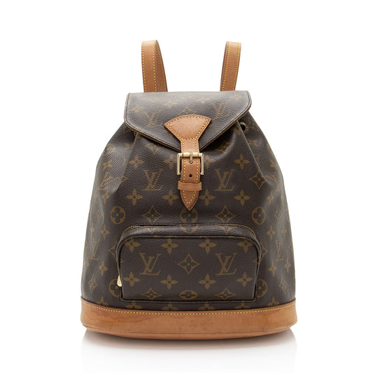 Louis Vuitton Vintage Monogram Canvas Montsouris MM Backpack (SHF-xzN3al)