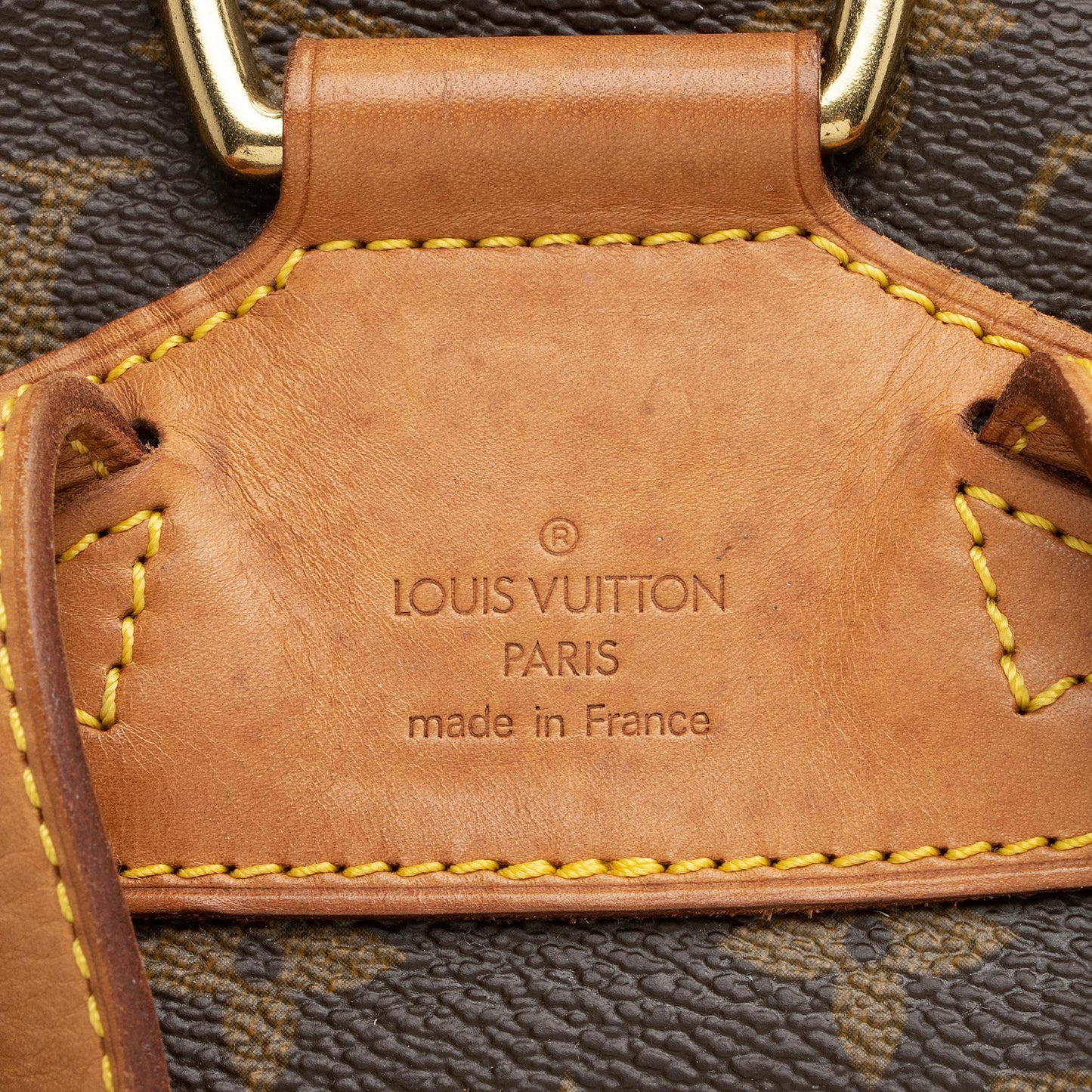 Louis Vuitton Vintage Monogram Canvas Montsouris MM Backpack (SHF-sThgs4)