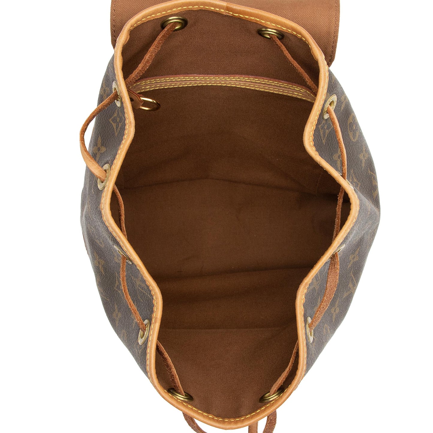Louis Vuitton Vintage Monogram Canvas Montsouris MM Backpack (SHF-VoIk07)