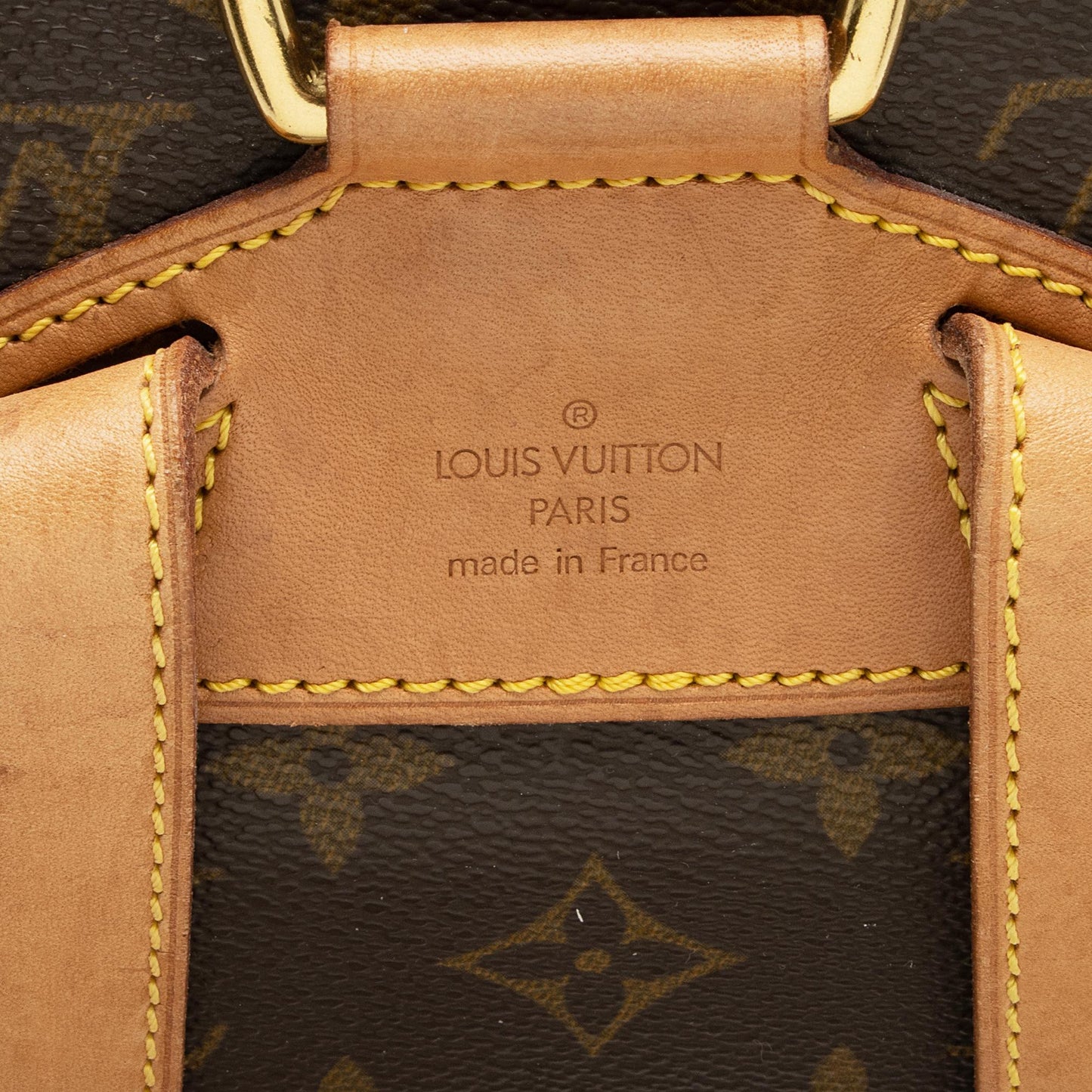 Louis Vuitton Vintage Monogram Canvas Montsouris MM Backpack (SHF-VoIk07)