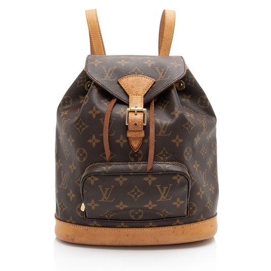 Louis Vuitton Vintage Monogram Canvas Montsouris MM Backpack (SHF-VG4QHQ)