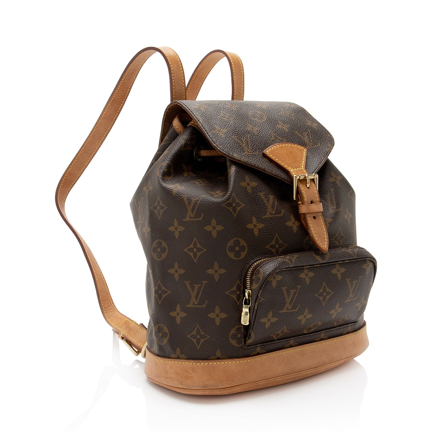 Louis Vuitton Vintage Monogram Canvas Montsouris MM Backpack (SHF-TshViZ)