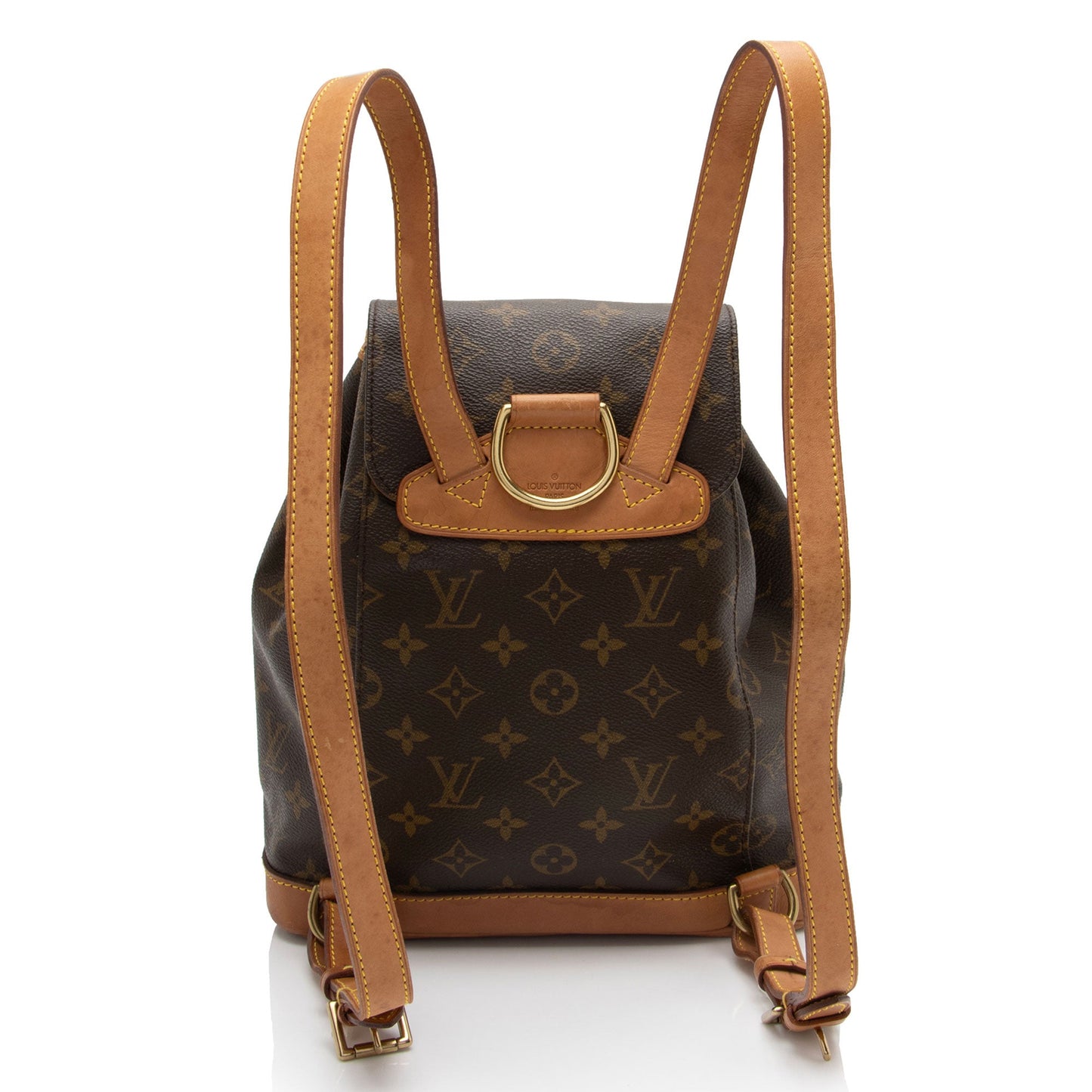 Louis Vuitton Vintage Monogram Canvas Montsouris MM Backpack (SHF-Kty1Tv)