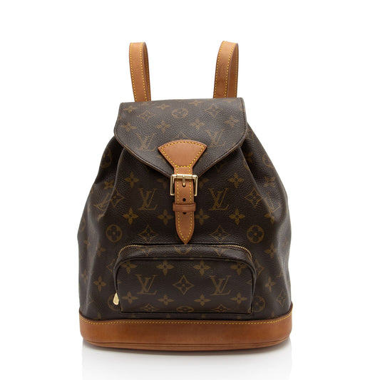 Louis Vuitton Vintage Monogram Canvas Montsouris MM Backpack (SHF-Kty1Tv)