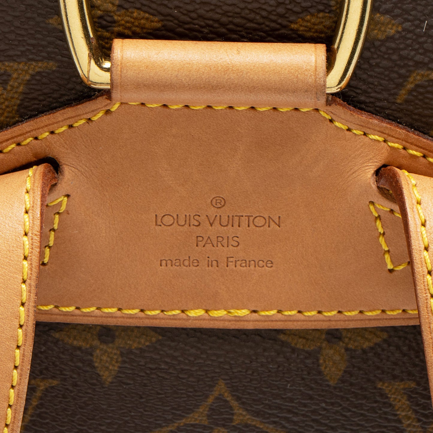 Louis Vuitton Vintage Monogram Canvas Montsouris MM Backpack (SHF-4Ljusr)