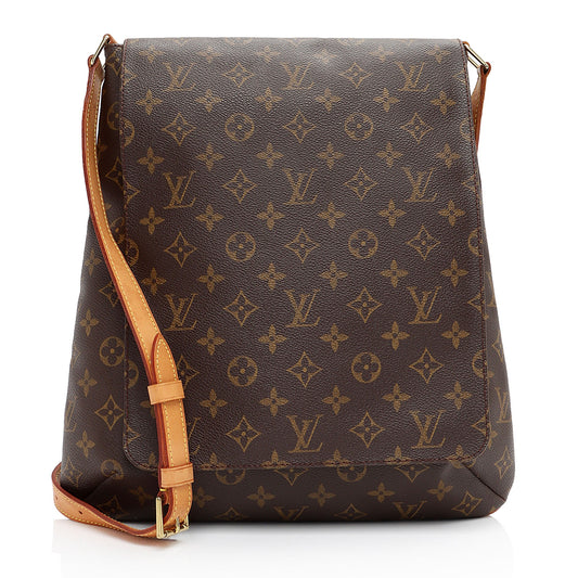 Louis Vuitton Vintage Monogram Canvas Musette Salsa GM Shoulder Bag (SHF-DQlxnW)