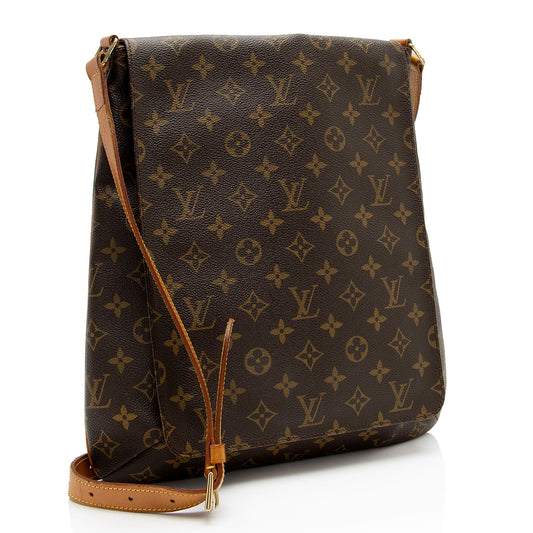Louis Vuitton Vintage Monogram Canvas Musette Salsa GM Shoulder Bag (SHF-pOSz6A)