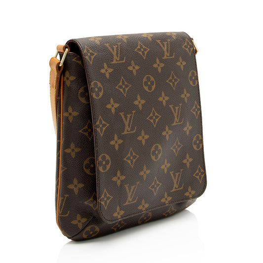 Louis Vuitton Vintage Monogram Canvas Musette Salsa Short Strap (SHF-m5Mex1)