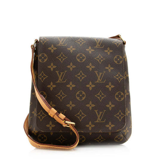 Louis Vuitton Vintage Monogram Canvas Musette Salsa Shoulder Bag (SHF-20303)