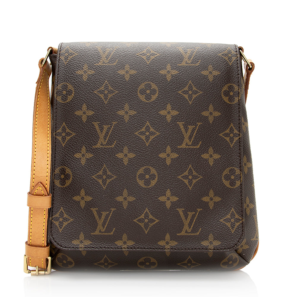 Louis Vuitton Vintage Monogram Canvas Musette Salsa Shoulder Bag (SHF-20370)