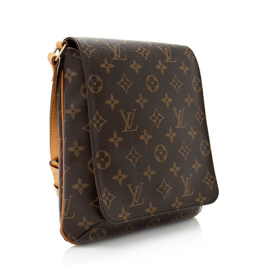 Louis Vuitton Vintage Monogram Canvas Musette Salsa Shoulder Bag (SHF-20370)