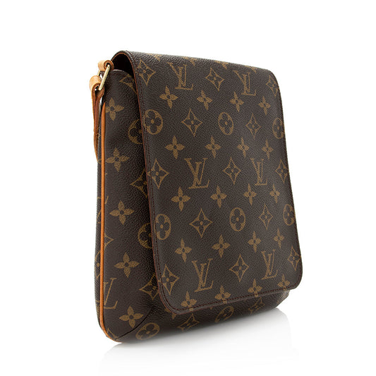 Louis Vuitton Vintage Monogram Canvas Musette Salsa Shoulder Bag (SHF-20492)
