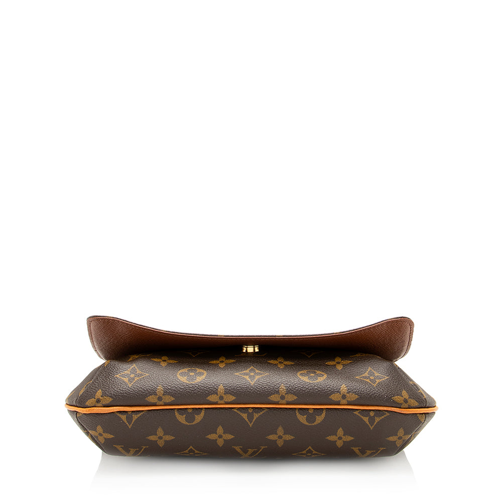 Louis Vuitton Vintage Monogram Canvas Musette Tango Shoulder Bag (SHF-19744)