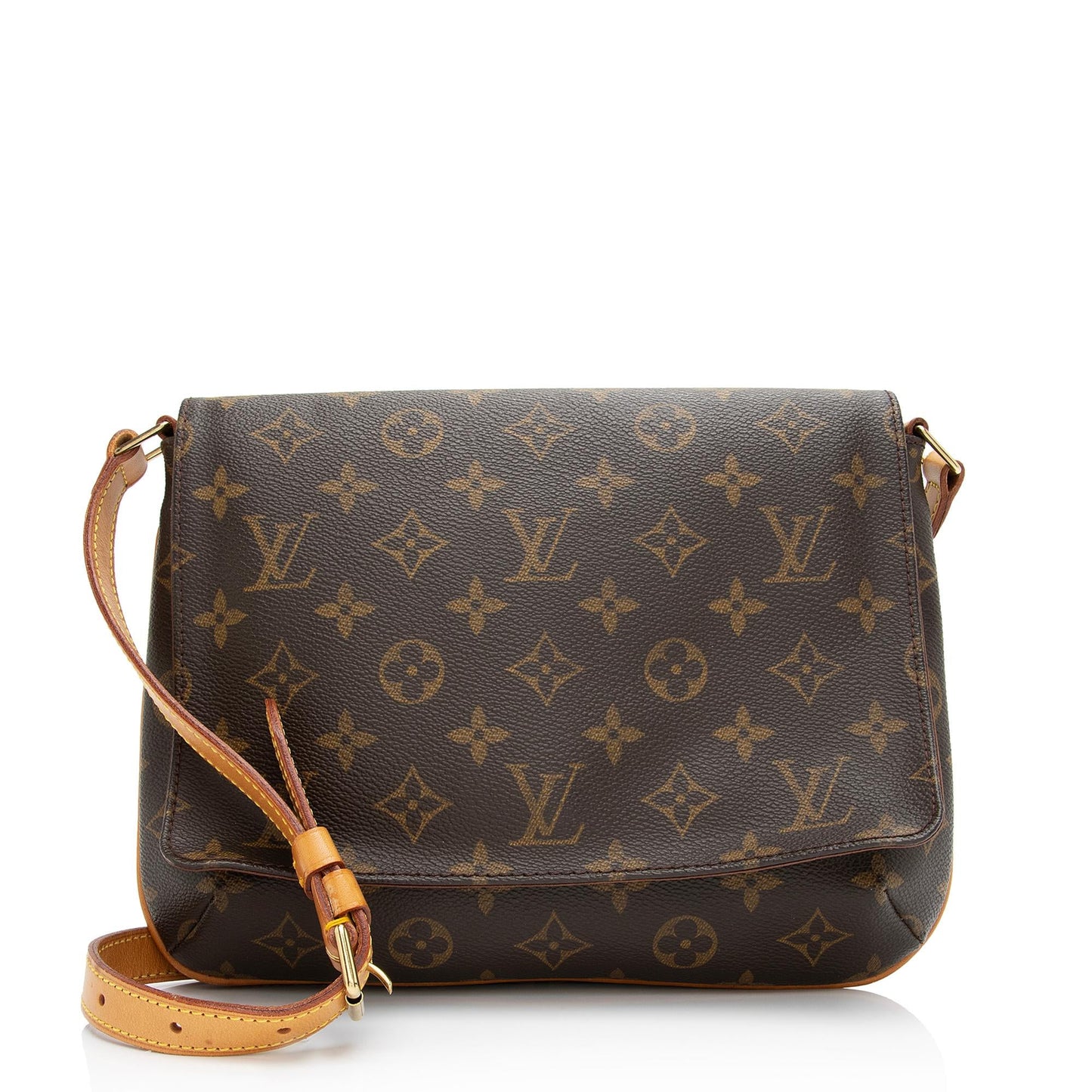 Louis Vuitton Vintage Monogram Canvas Musette Tango Shoulder Bag (SHF-xpJIA1)