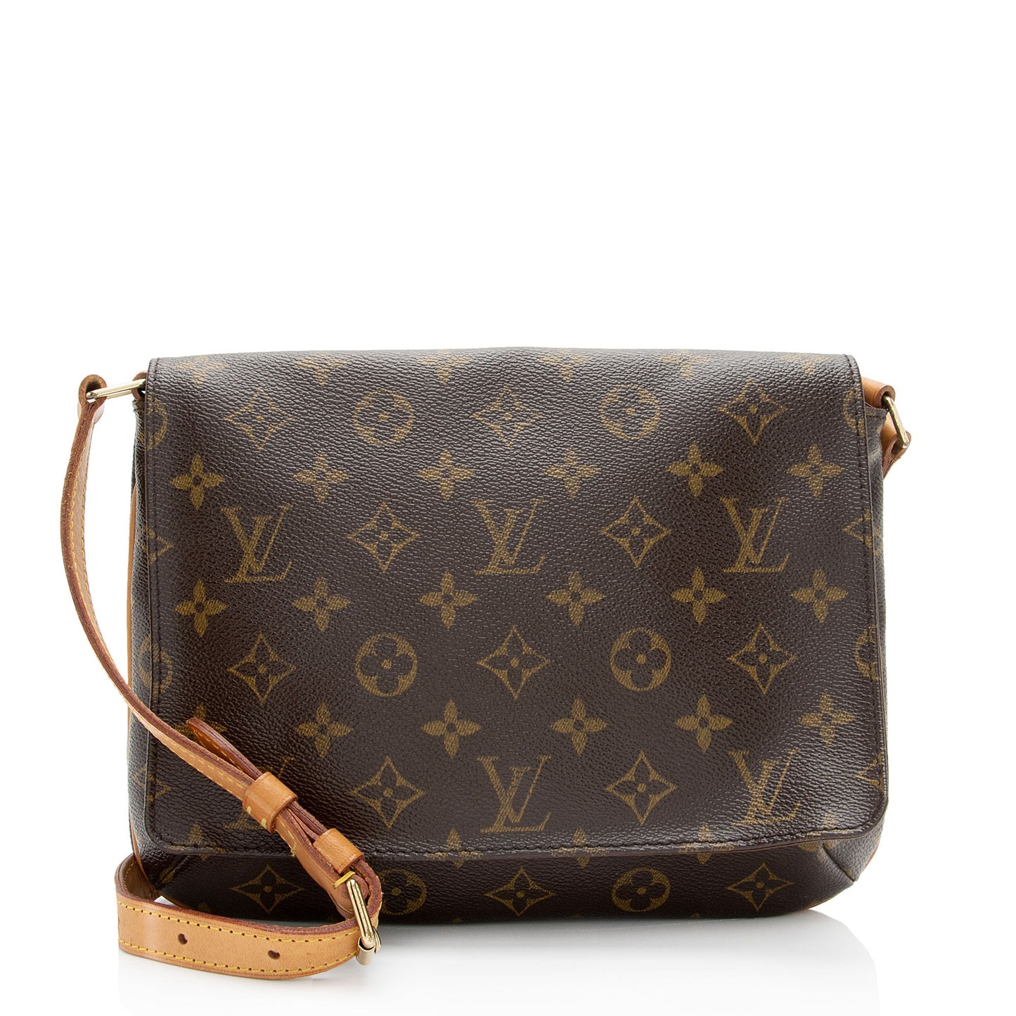 Louis Vuitton Vintage Monogram Canvas Musette Tango Shoulder Bag (SHF-oOBz9o)