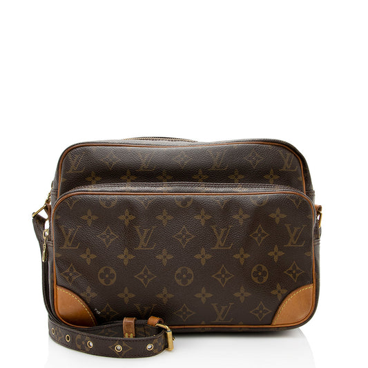 Louis Vuitton Vintage Monogram Canvas Nile MM Messenger Bag -  (SHF-19422)