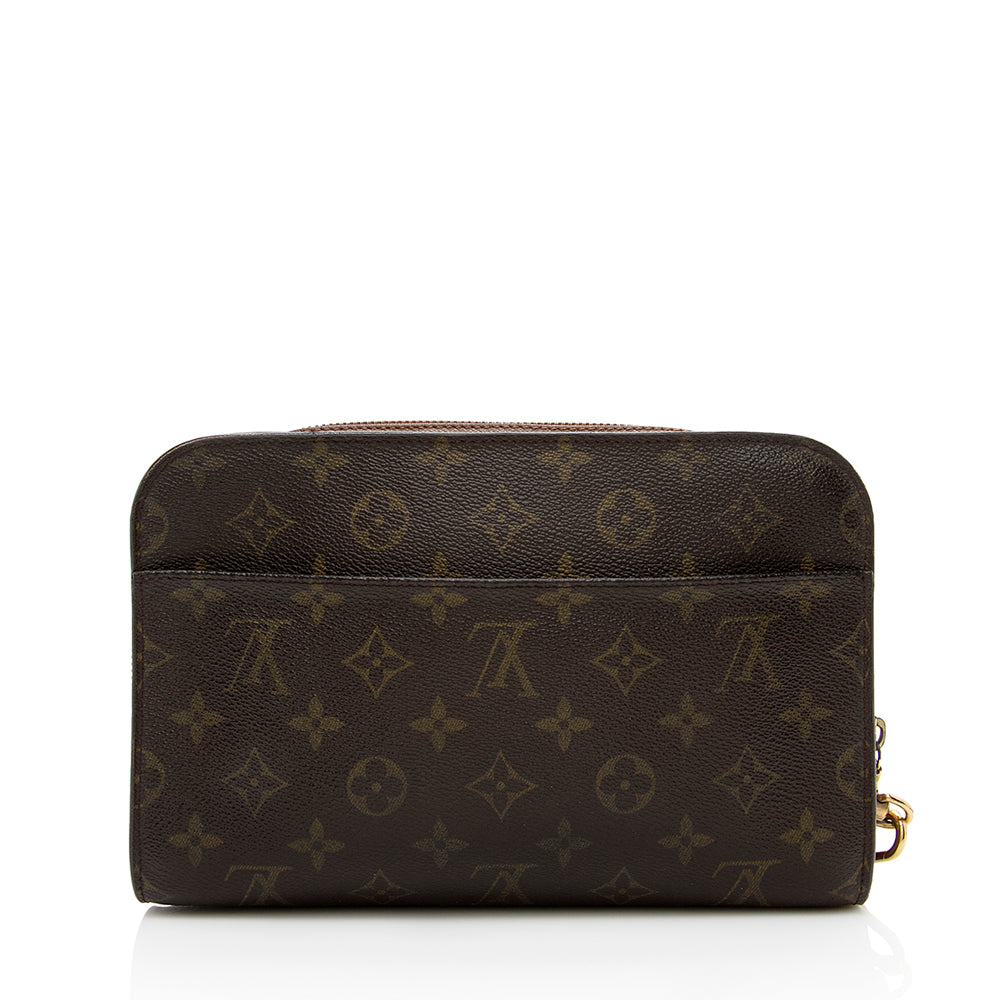 Louis Vuitton Vintage Monogram Canvas Orsay Clutch -  (SHF-16706)