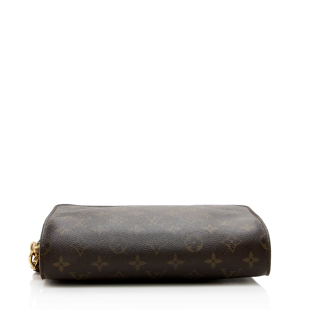 Louis Vuitton Vintage Monogram Canvas Orsay Clutch -  (SHF-16706)
