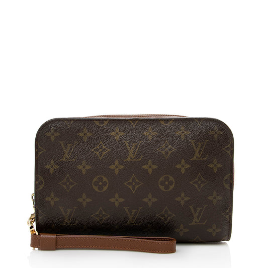 Louis Vuitton Vintage Monogram Canvas Orsay Clutch -  (SHF-16706)