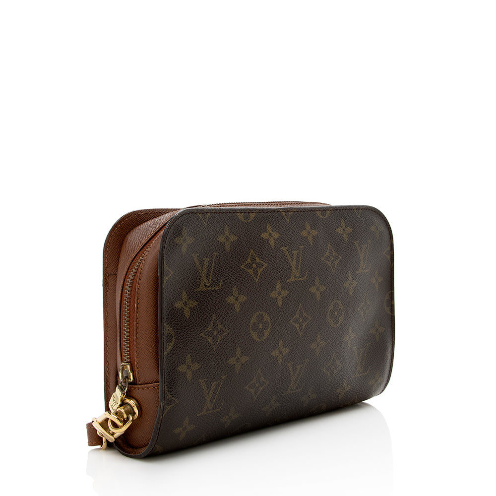 Louis Vuitton Vintage Monogram Canvas Orsay Clutch -  (SHF-16706)