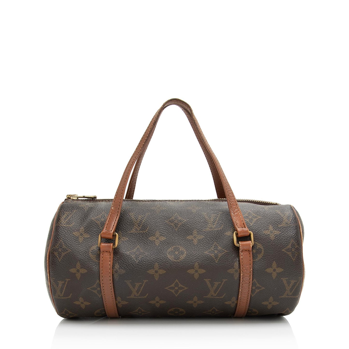 Louis Vuitton Vintage Monogram Canvas Papillon 26 Satchel -  (SHF-R3uOKz)