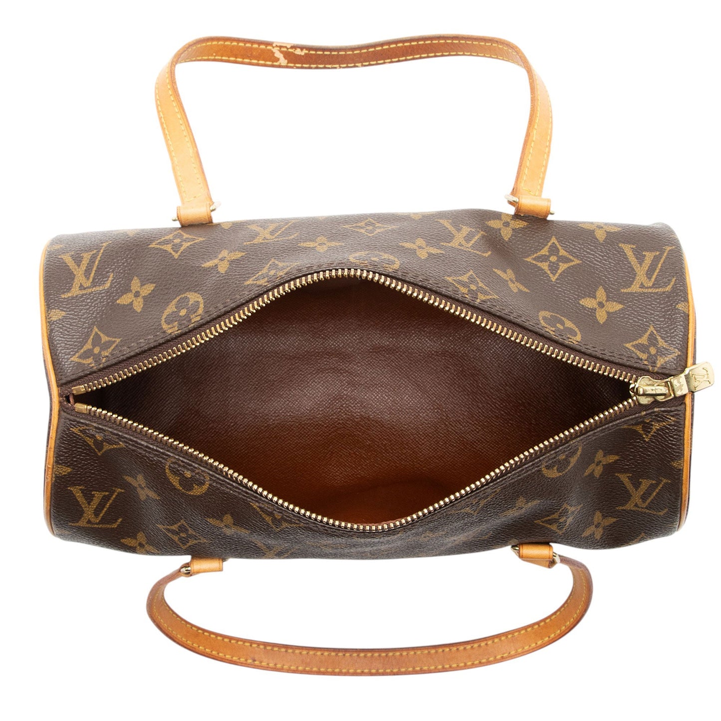 Louis Vuitton Vintage Monogram Canvas Papillon 26 Satchel