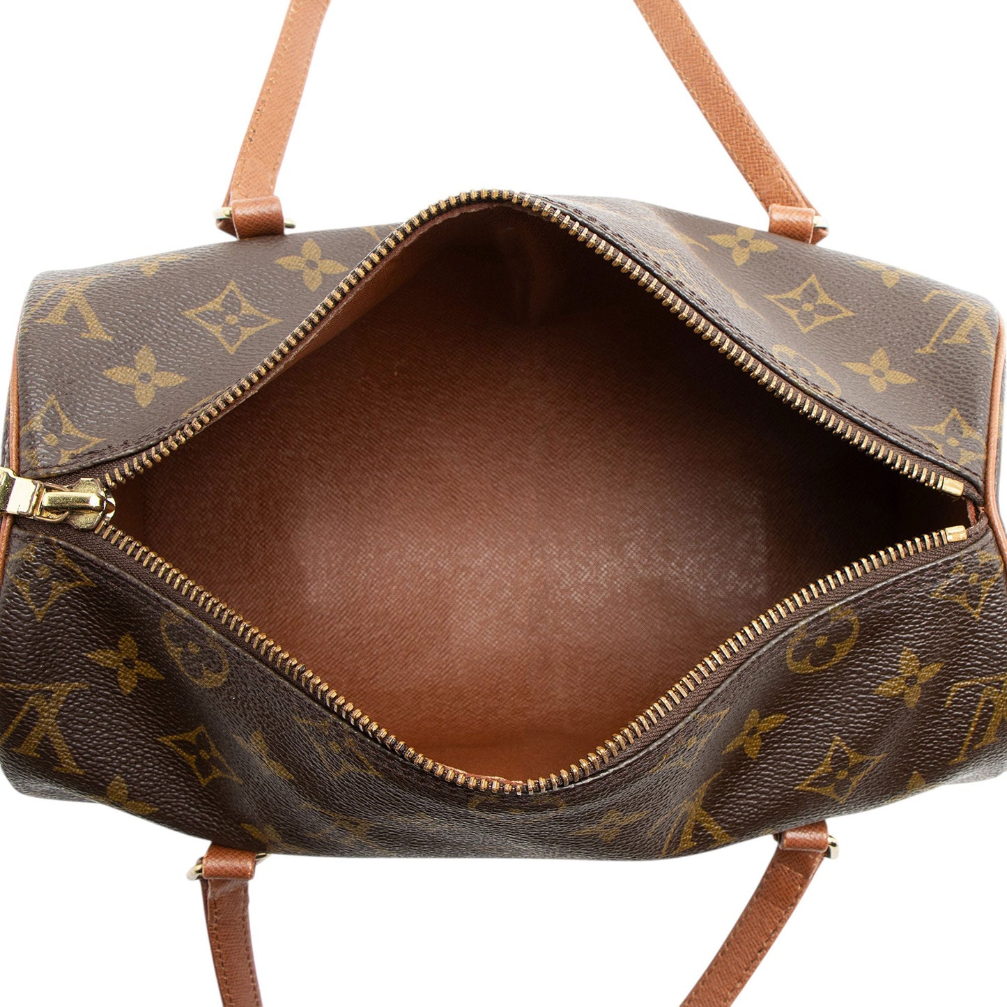 Louis Vuitton Vintage Monogram Canvas Papillon 26 Satchel