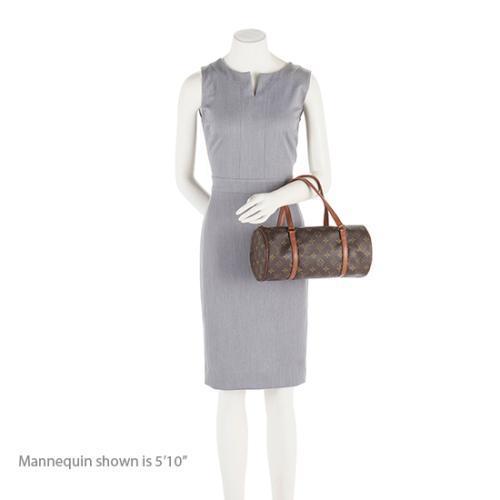 Louis Vuitton Vintage Monogram Canvas Papillon 30 Satchel (SHF-13723)