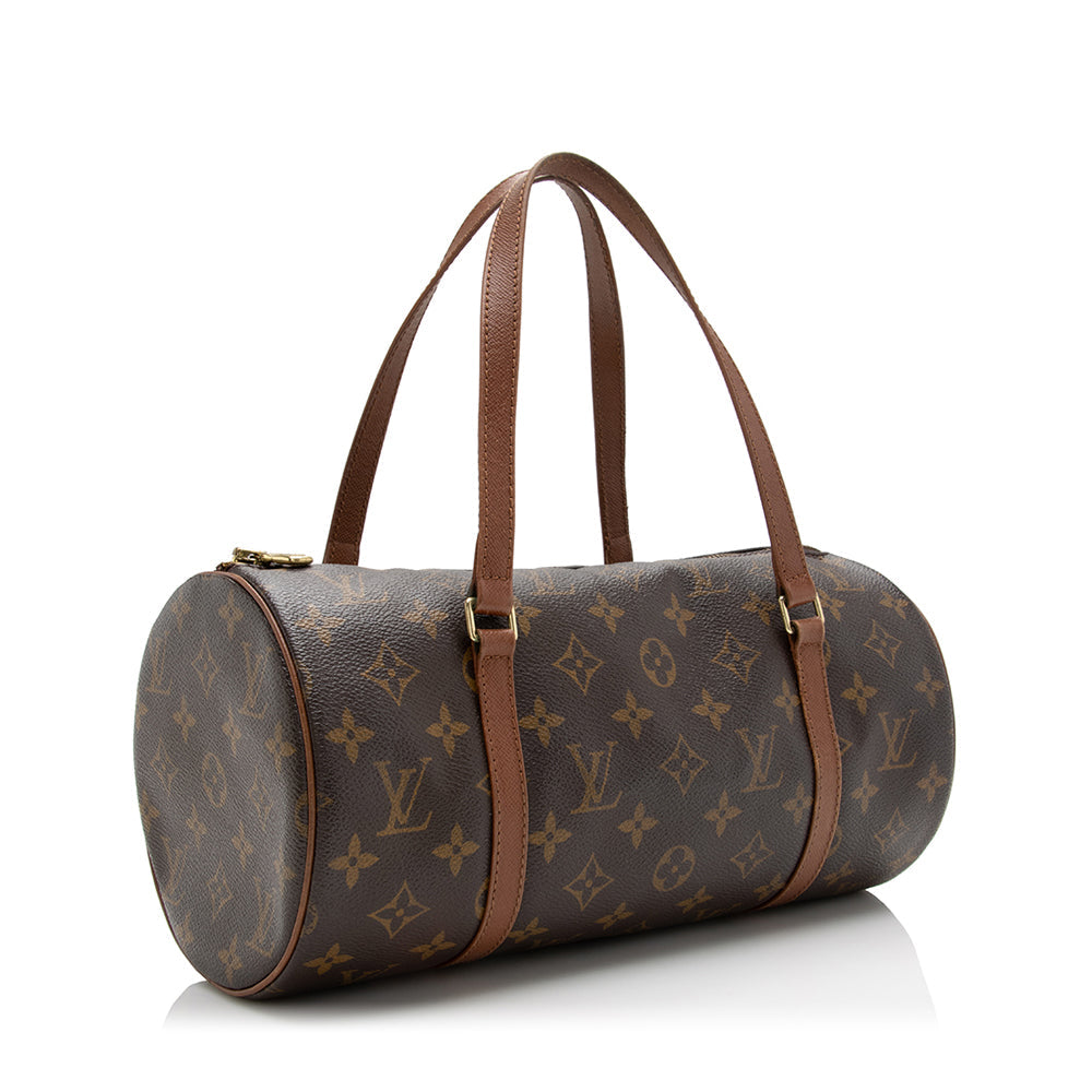 Louis Vuitton Vintage Monogram Canvas Papillon 30 Satchel -  (SHF-17241)