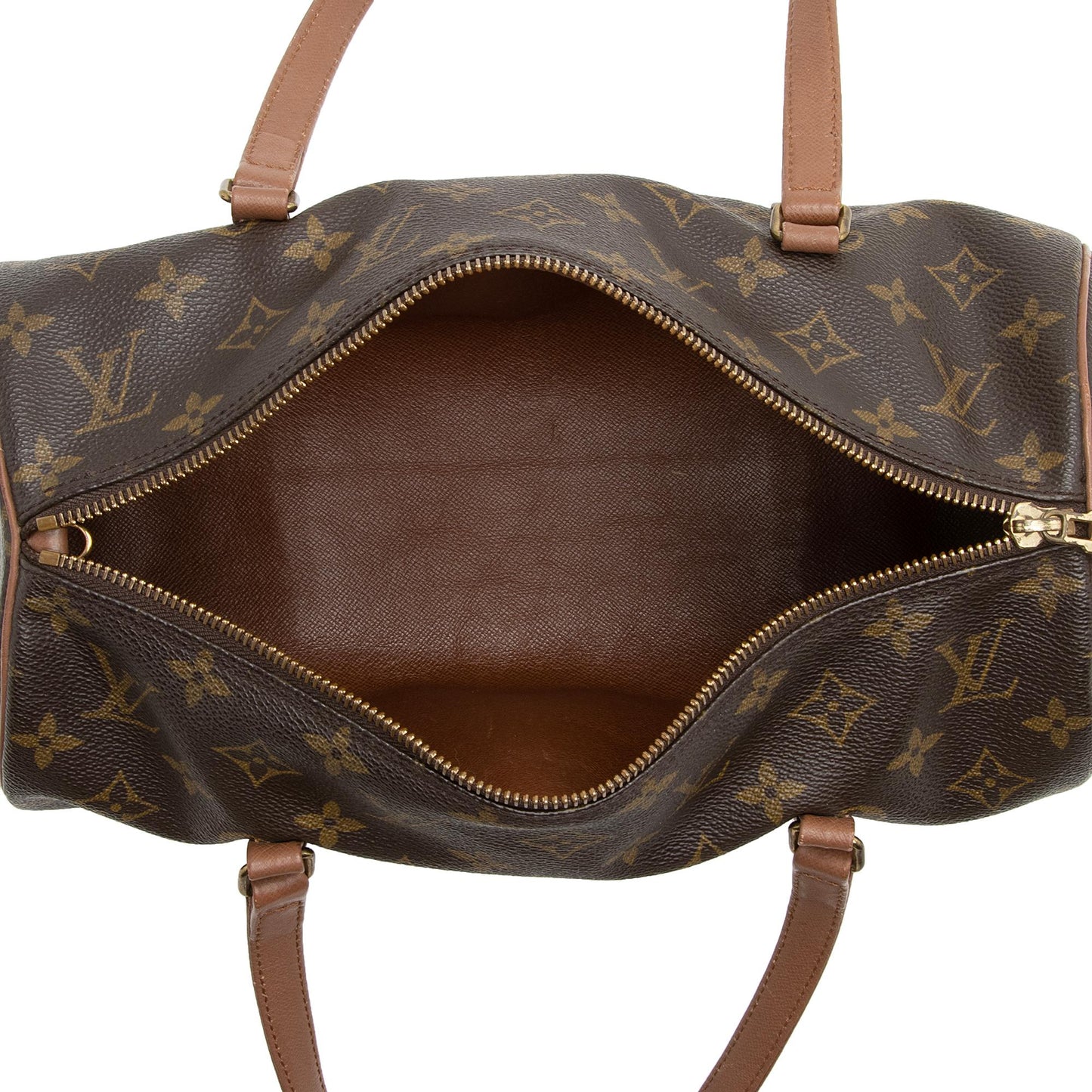 Louis Vuitton Vintage Monogram Canvas Papillon 30 Satchel (SHF-22747)