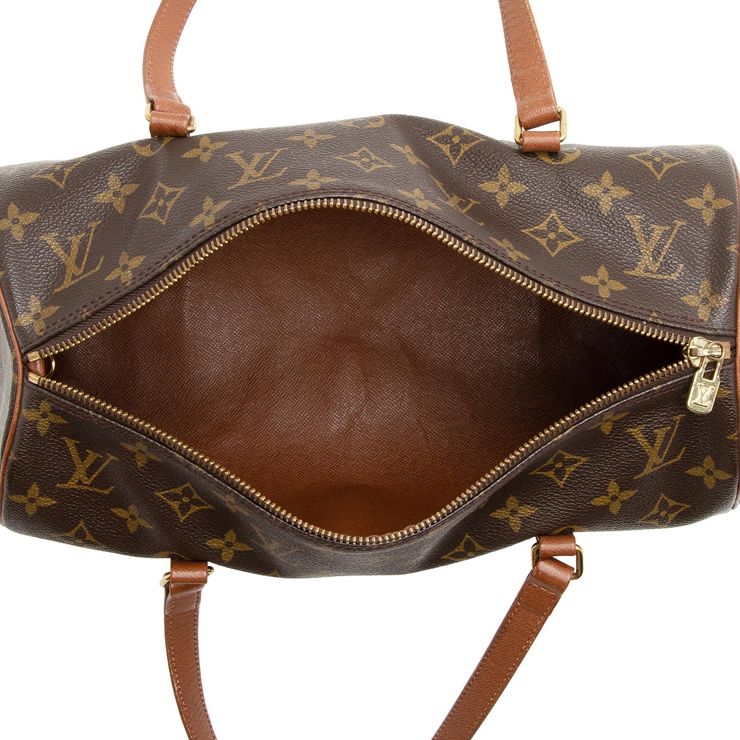 Louis Vuitton Vintage Monogram Canvas Papillon 30 Satchel (SHF-22751)