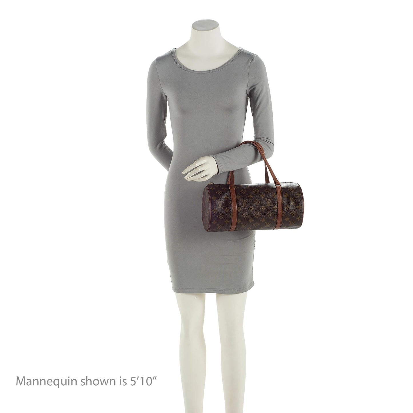 Louis Vuitton Vintage Monogram Canvas Papillon 30 Satchel (SHF-22751)