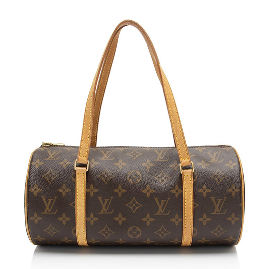 Louis Vuitton Vintage Monogram Canvas Papillon 30 Satchel