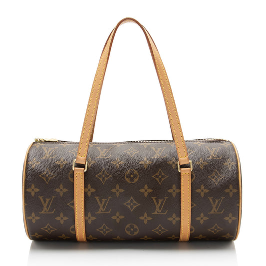 Louis Vuitton Vintage Monogram Canvas Papillon 30 Satchel