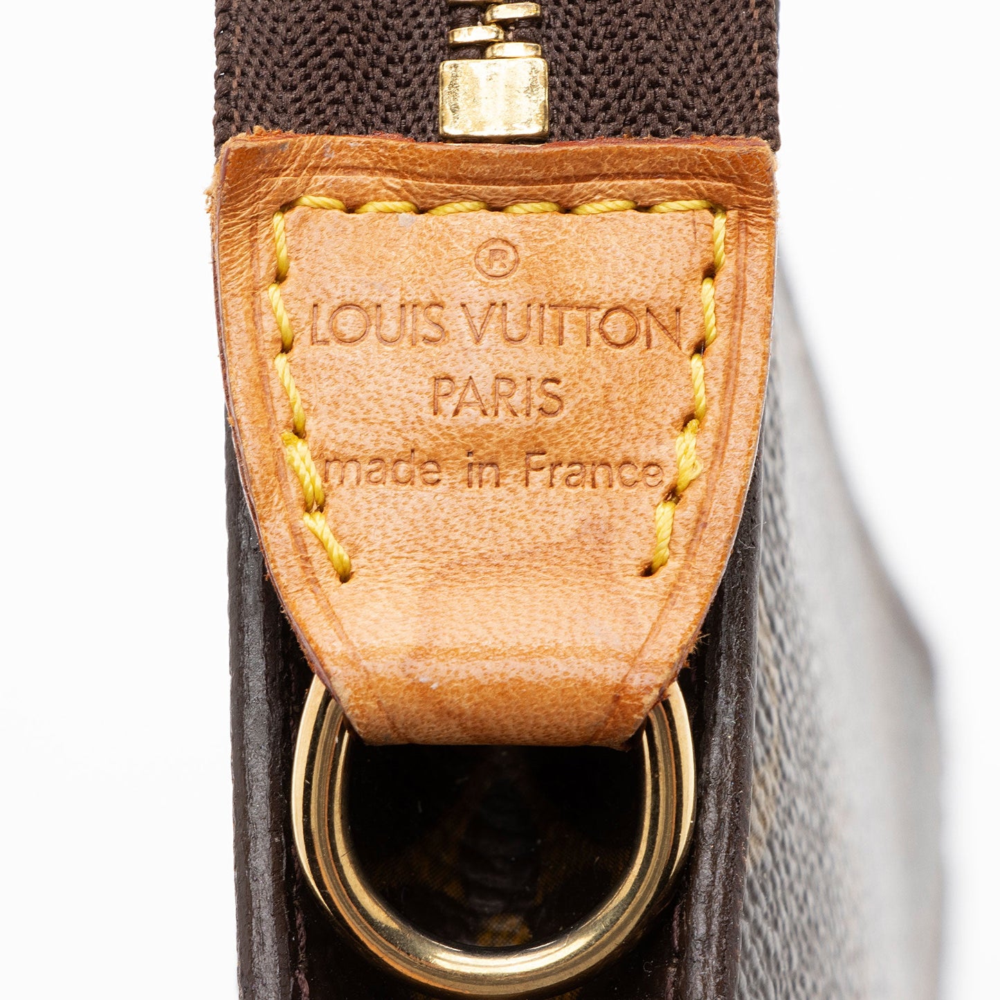 Louis Vuitton Vintage Monogram Canvas Petit Bucket Pouch -