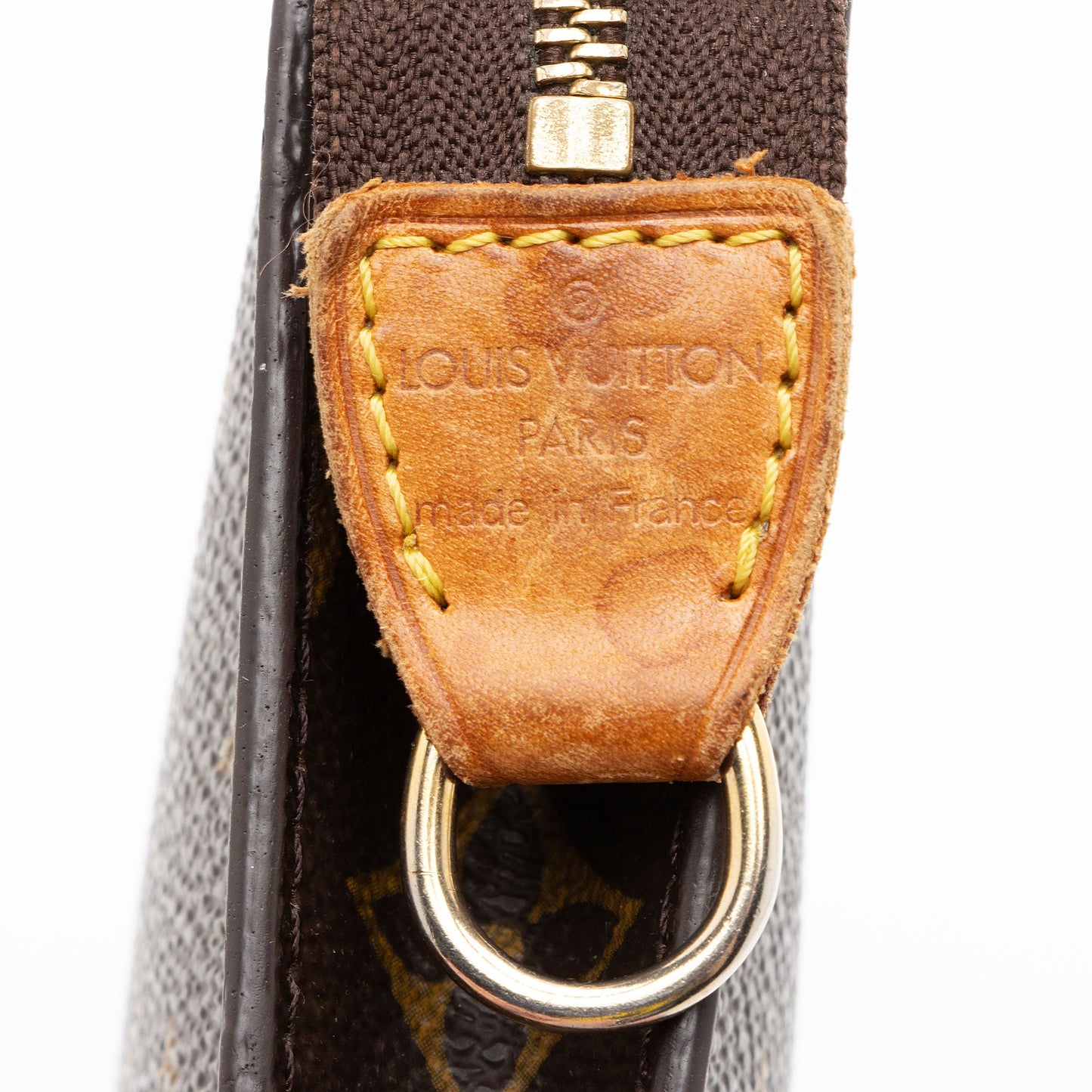 Louis Vuitton Vintage Monogram Canvas Petit Bucket Pouch