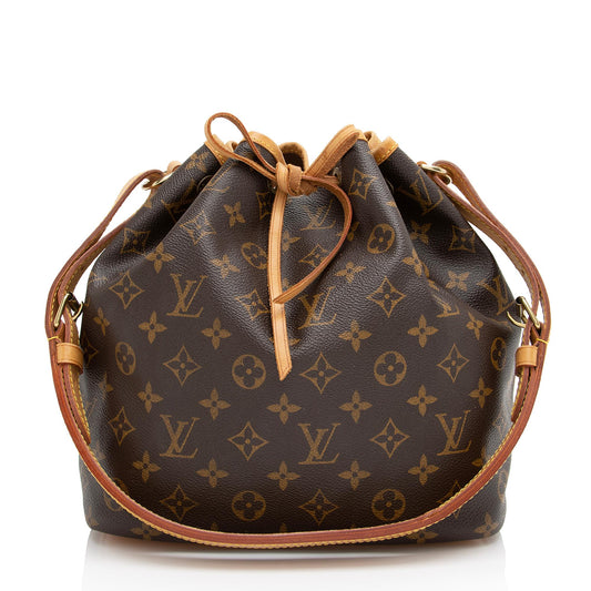Louis Vuitton Vintage Monogram Canvas Petit Noe Shoulder Bag (SHF-zd0wVH)