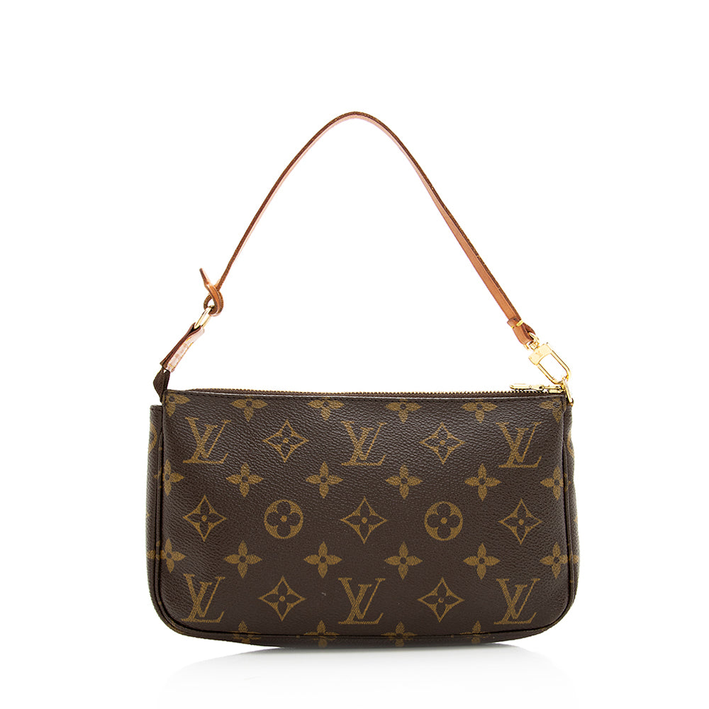 Louis Vuitton Vintage Monogram Canvas Pochette Accessoires (SHF-19374)