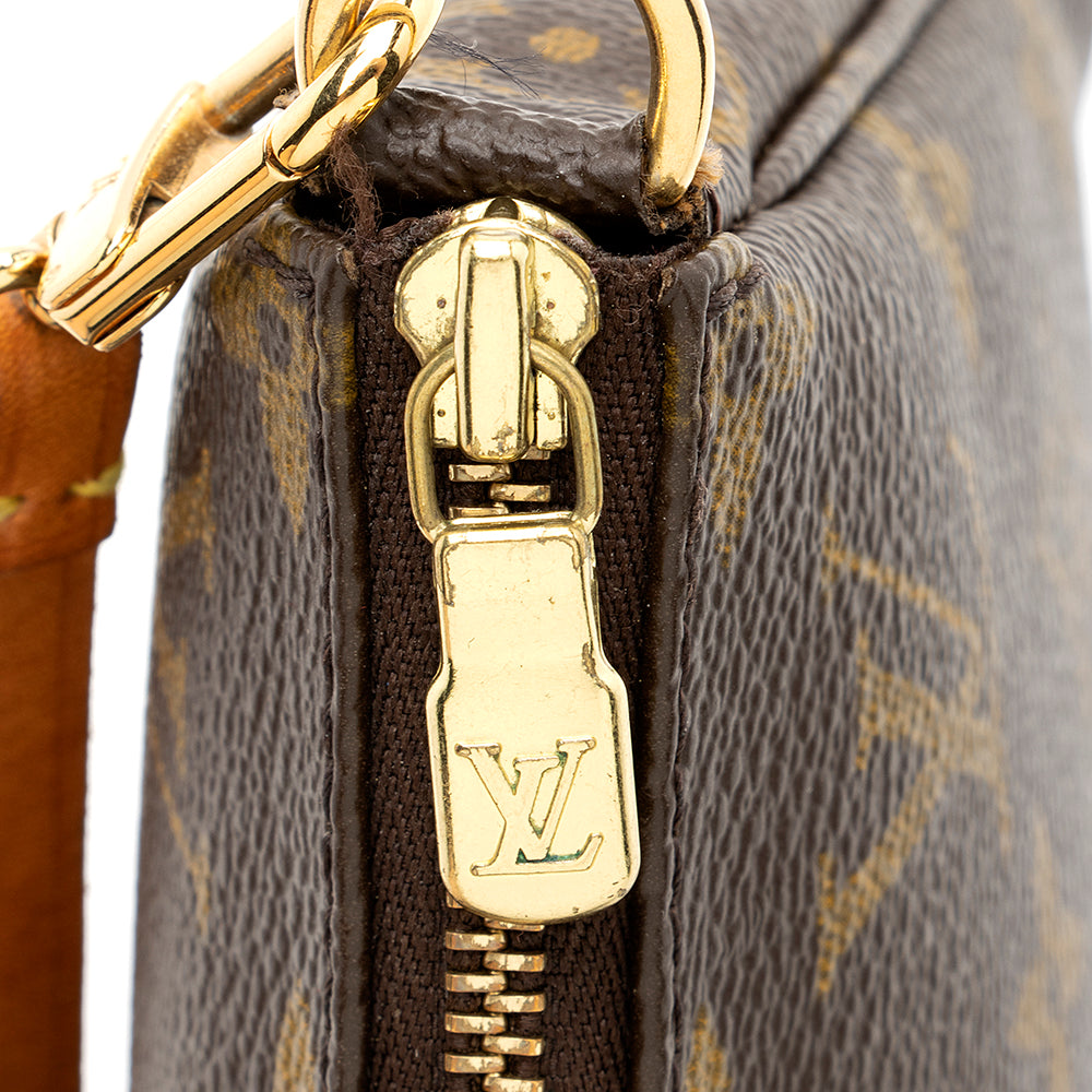 Louis Vuitton Vintage Monogram Canvas Pochette Accessoires (SHF-19374)