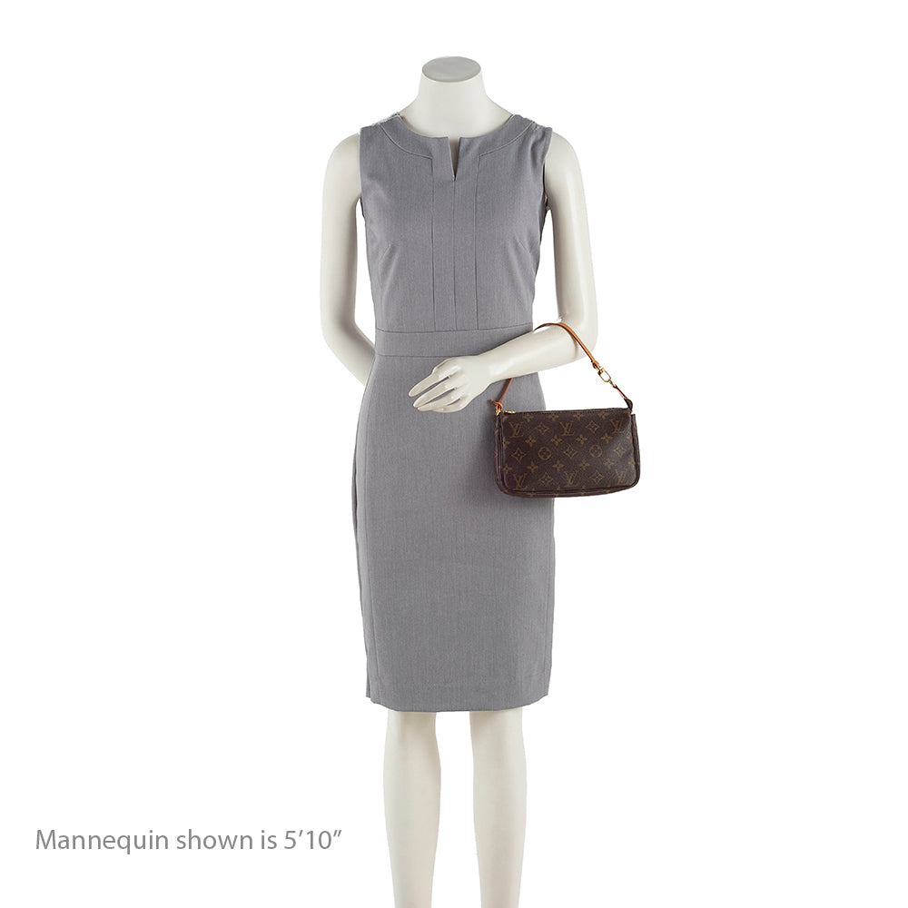 Louis Vuitton Vintage Monogram Canvas Pochette Accessories (SHF-18713)