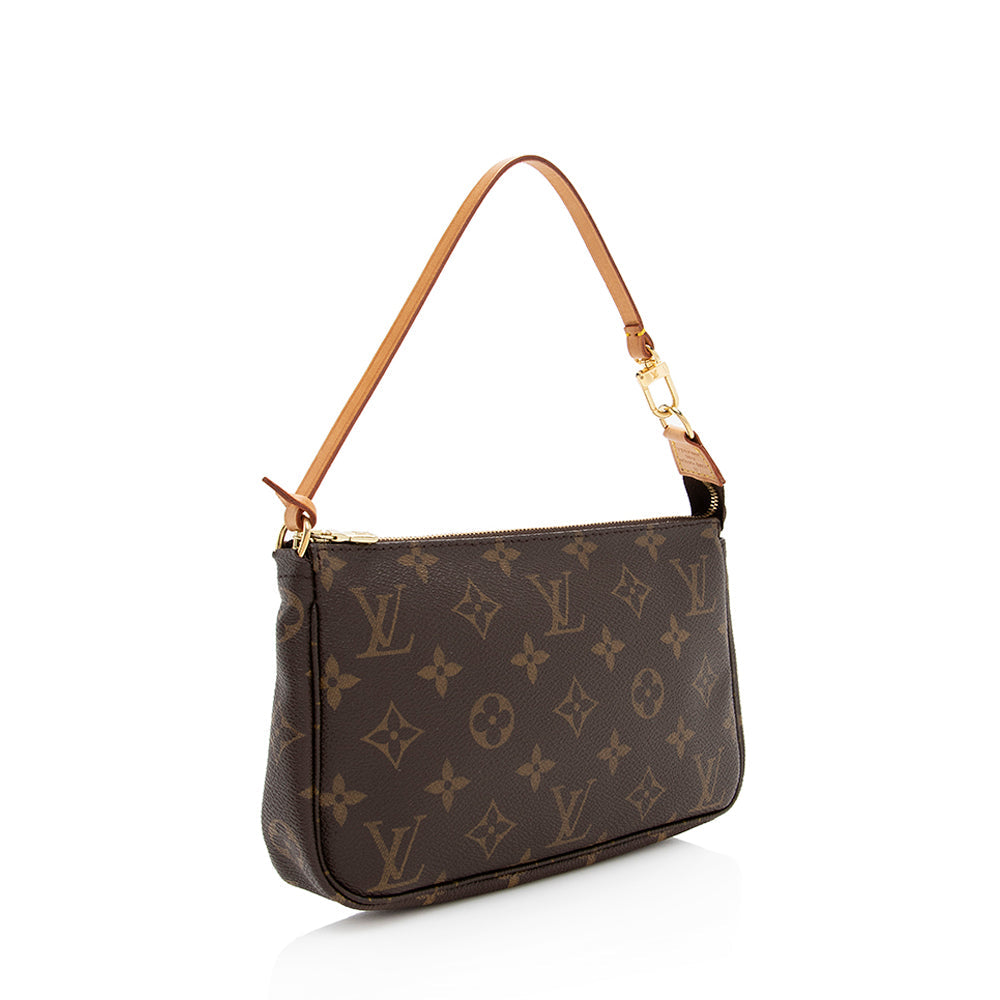 Louis Vuitton Vintage Monogram Canvas Pochette Accessories (SHF-18713)