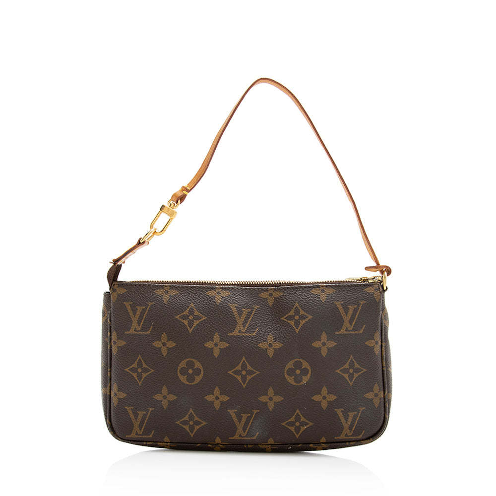 Louis Vuitton Vintage Monogram Canvas Pochette Accessories (SHF-19544)
