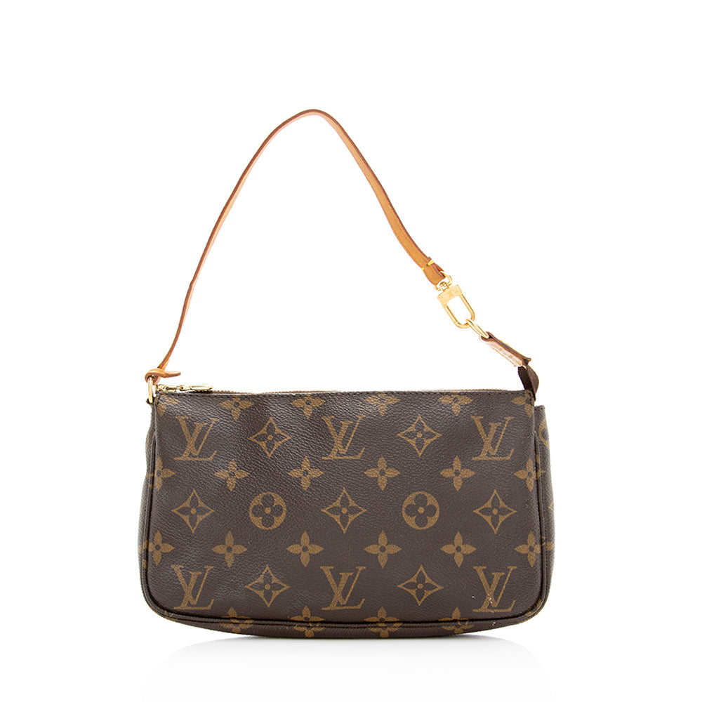 Louis Vuitton Vintage Monogram Canvas Pochette Accessories (SHF-19544)