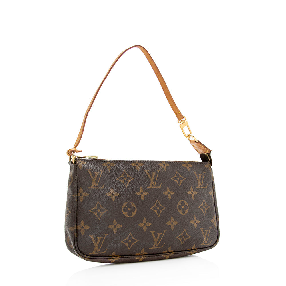 Louis Vuitton Vintage Monogram Canvas Pochette Accessories (SHF-19544)