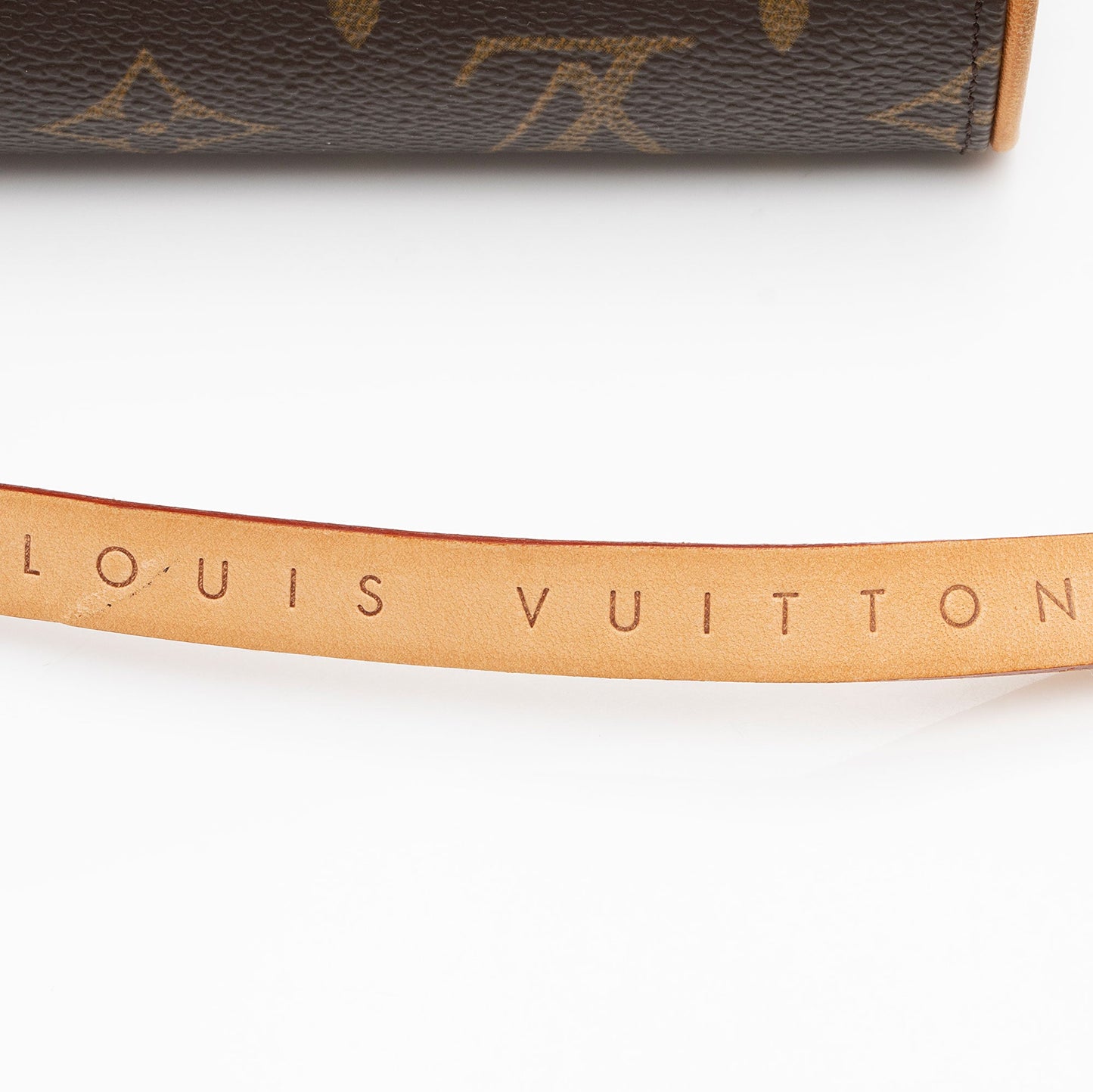 Louis Vuitton Vintage Monogram Canvas Pochette Florentine Small Belt Bag (SHF-J2lSTZ)