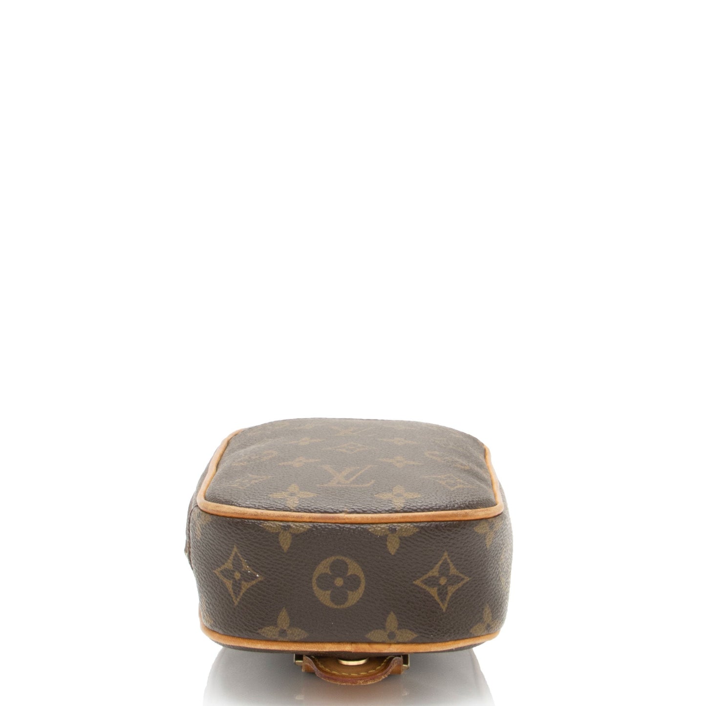 Louis Vuitton Vintage Monogram Canvas Pochette Gange Sling Bag (SHF-wrDzKf)