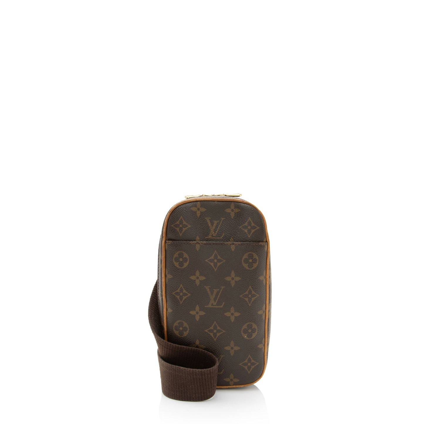 Louis Vuitton Vintage Monogram Canvas Pochette Gange Sling Bag (SHF-wrDzKf)